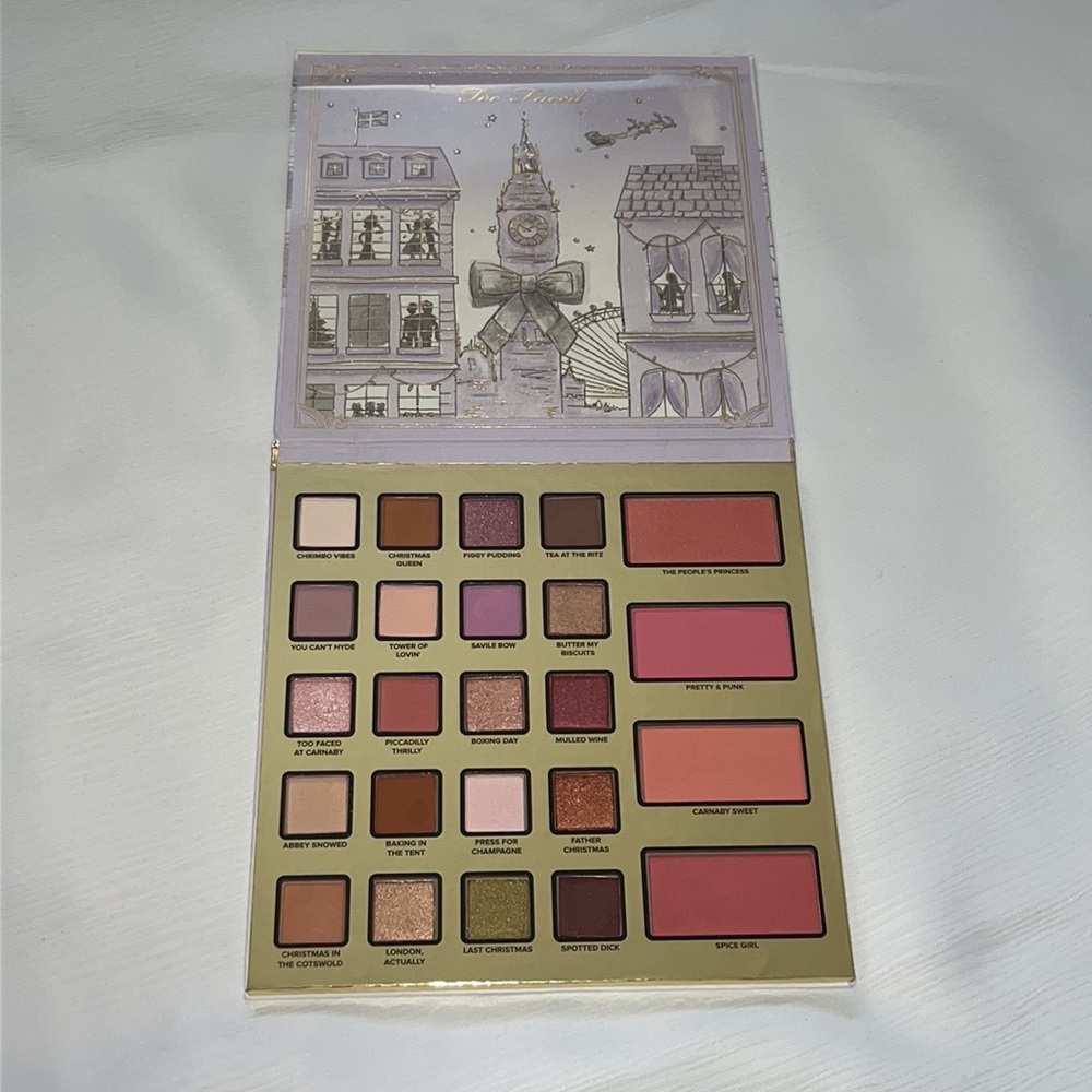 Too Faced Christmas in London Palette